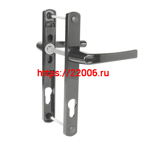 Ручка Punto (Пунто) на планке HANDLE.85.25.67-75 RAL 7016 антрацит