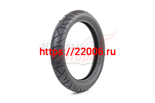 Покрышка 17" 110/80-17, ТТ без камеры, P6050 4PR, WANDA МАРКИРОВАННАЯ
