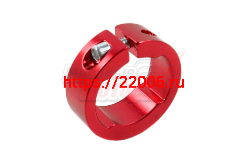 Зажим ручек руля вело №4,№5 (алюмин.) (разные цвета) h12мм