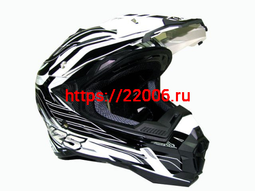 Мотошлем THH TX-25 №1 white/black (XL)