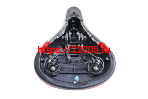 Седло вело на пружинах 3-х цветное (270x230 мм) с вентиляцией фото 5 Седло вело на пружинах 3-х цветное (270x230 мм) с вентиляцией фото 5