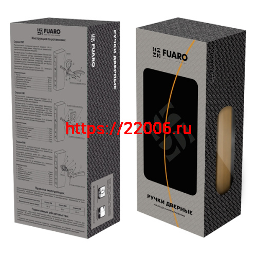 Ручка Fuaro (Фуаро) раздельная DIAMOND DM/HD SN/CP-3 матовый никель/хром фото 3