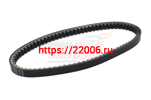 Ремень вариатора 774-17,5 Yamaha Aerox, BWS, Grand Axis, Neos100 (улучшенное качество резины) SOHE Ремень вариатора 774-17,5 Yamaha Aerox, BWS, Grand Axis, Neos100 (улучшенное качество резины) SOHE