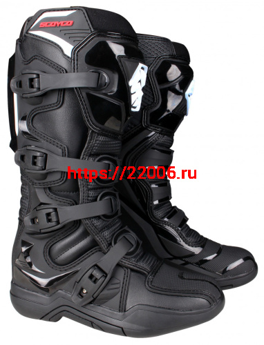 Мотоботы Scoyco MBM003 черные 44