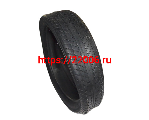 Велопокрышка 10-11" 255 х 55 (P1289) гладкий протектор - для детской коляски  WANDA