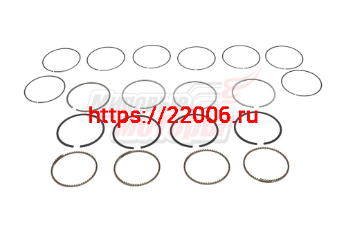 Кольца поршневые 0,5 Amulet (480EF-1004030CA)