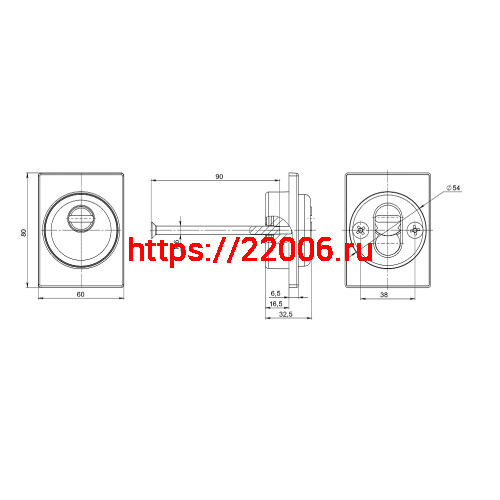 Броненакладка Fuaro (Фуаро) DEF.RL/K.4286 (DEF 4286 RL) SSC-16 сатинированный хром фото 4