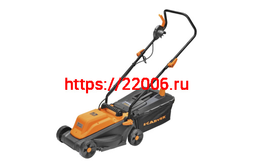 Газонокосилка эл. "CARVER" LME-1332 (1300 Вт, ширина 32 см., рег.высоты, травосборник 30 л) фото 2