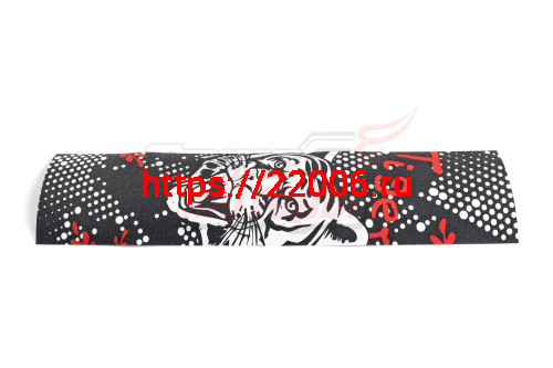 Антискользящее покрытие для самокатов (600*150 мм), рисунок "тигр"