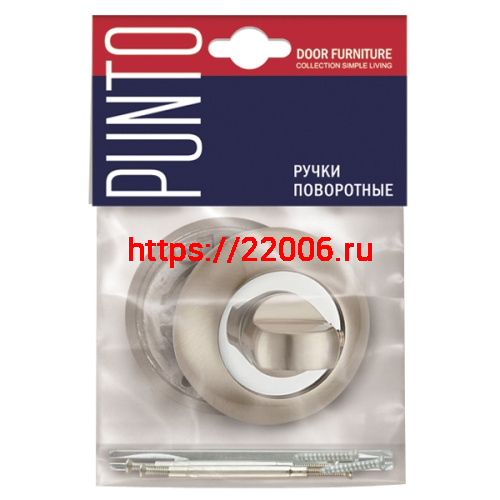 Ручка Punto (Пунто) поворотная BK6.R.TL54 (BK6 TL) GR-23 графит фото 2