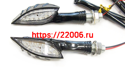 Боковой фонарь (LED) (компл. - 1 пар) WKT-TL-32 черный фото 2 Боковой фонарь (LED) (компл. - 1 пар) WKT-TL-32 черный фото 2