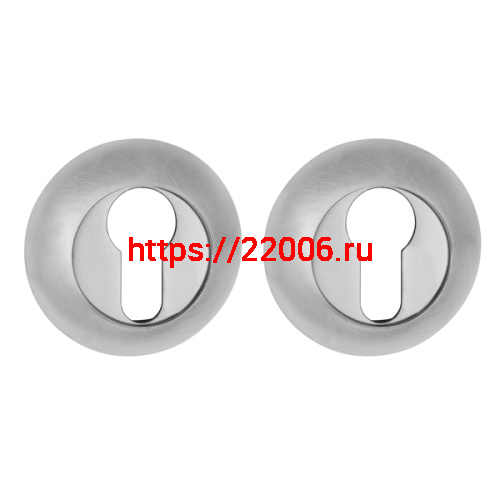 Накладка Punto (Пунто) под цилиндр ET.R.TL54 (ET TL) SSC-16 сатинированный хром