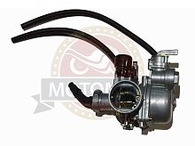 Карбюратор PZ25 с бензокраном, ручной подсос справа