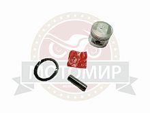 Поршень 56,50 мм 4 такт. 156/157FMI (СВ/CG125) палец 15мм  (кольца, палец, стопорн. кольца) (НАБОР)
