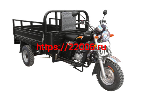 Трицикл грузовой WM250ZH-2,250см3 С РЕДУКТОРОМ понижающим нового образца (механич), дв.4х такт.принуд.возд.охл,з/ход (С ПОДЪЕМН. МЕХ.) ЧЁРНЫЙ фото 2