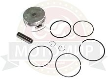 Поршень 47,00 мм 4 такт. Delta 90 см3 (кольца, палец, стопорн. кольца) h 43мм