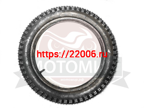 Покрышка 18" 3.75-18 (100/100-18) Л-333, с камерой, универс., Иж, ПетроШина (НАБОР)