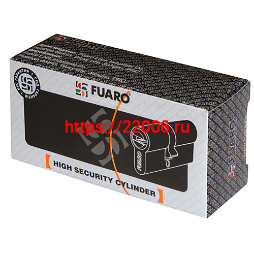 Цилиндровый Fuaro (Фуаро) механизм (100 CA/70) 1000CAKey70(30+10+30) CP хром 3Key фото 3