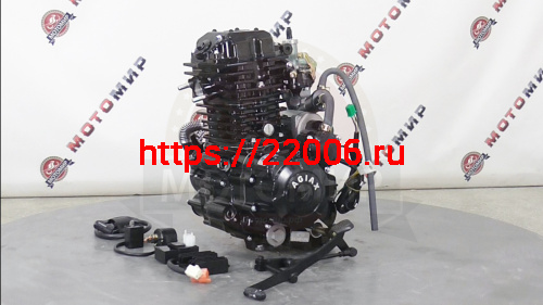 Двигатель 4т. 300 см3 167ММ (172MN 270 куб.см.) жидкостное охлаждение Трицикл, без радиатора
