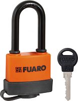 Замок Fuaro (Фуаро) навесной PL-WEATHER-3650 LS 3key (PL-3650 LS) удл. дужка, англ. /блистер