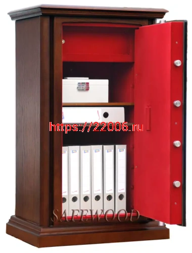 Сейф Safewood 112EL Flock Chrome фото 4 Сейф Safewood 112EL Flock Chrome фото 4