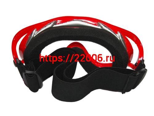 Очки Koestler SD-1006 кроссовые красные фото 2