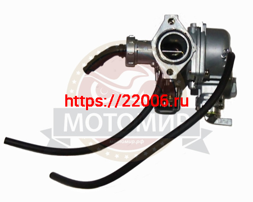 Карбюратор PZ25 с бензокраном, ручной подсос справа фото 2 Карбюратор PZ25 с бензокраном, ручной подсос справа фото 2