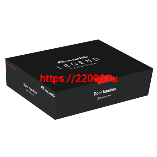 Ручка Armadillo (Армадилло) раздельная R.LD54.Pava (Pava LD42) CP-8 хром фото 2