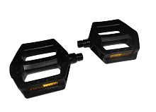 Педали Вело пластик, платформа NECO WP-401подшипник 9/16" 110 X 100мм,