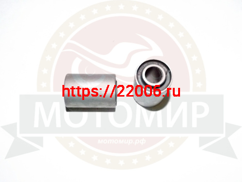 Сайлентблок 23 мм  D23*L33/d10*L35 вилки маятника "Альфа" (компл.-2 шт.) (НАБОР)