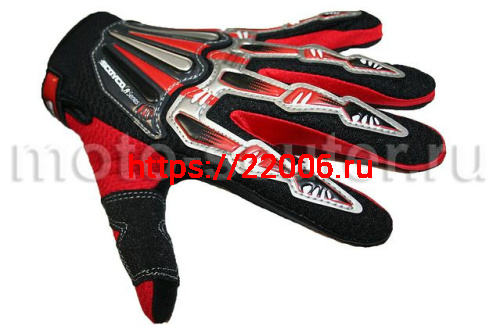 Перчатки Scoyco A008 (M) красные Перчатки Scoyco A008 (M) красные