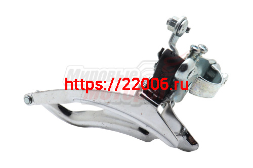 Переключатель передний "SHIMANO" TZ500, верхняя тяга, 31.8мм, 42T Переключатель передний "SHIMANO" TZ500, верхняя тяга, 31.8мм, 42T