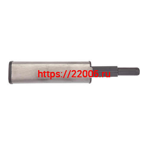Толкатель Ajax (Аякс) мебельный металлический DMM-80/8P PN никель
