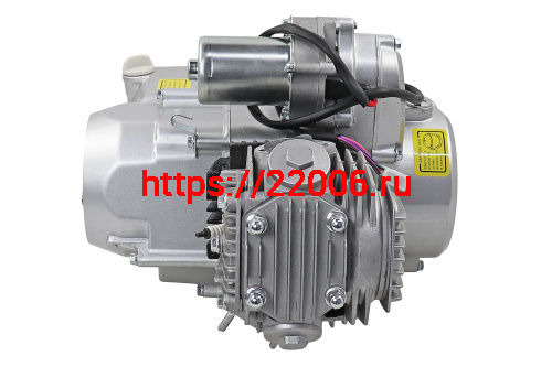 Двигатель 1P52FMH 110см3 эл.стар, ПОЛУАВТОМАТ без рыч.сц, Delta,Alpha, маркировка 49см3 (СЕРЕБРИСТЫЙ фото 2