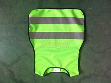 Жилет световозвращающий для детей (50х40 см) с ремнями по бокам (XS)