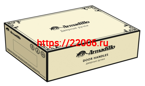 Ручка Armadillo (Армадилло) раздельная R.CL55.Silvia (Silvia CL1) SILVER-925/LWP-109 серебро 925 фото 3