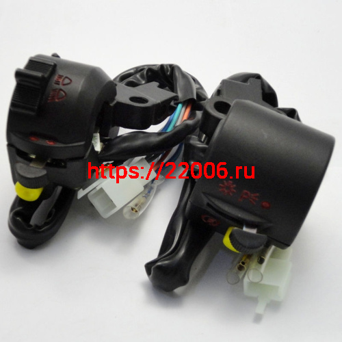 Переключатель Альфа, Альфа2017, SWIFT/SWIFT STREET левый+правый, черный с проводом фото 2